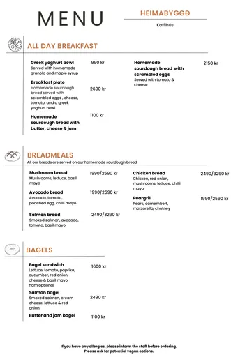 Heimabyggð menu 1